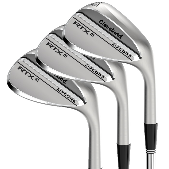 Cleveland RTX 6 Tour Satin 52*, 56*, 60* Wedges Mid Bounce Left